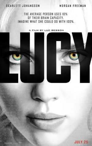 The poster for 'Lucy'